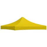 Krov za šator za zabave 3 x 3 m žuti 270 g/m² | shoptok.hr