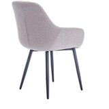Livetastic Set Stolov Bouclé, Rjavosiva, 2-Delni | Shoptok.si