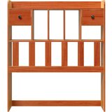  Vzglavje s predelki voščeno rjavo 100 cm trdna borovina, (21532787) | Shoptok.si