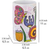 Wenko Keramičen lonček za zobne ščetke Rollin'Art Full Bloom – | Shoptok.si