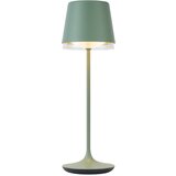 QAZQA Professional Namizna svetilka zelena vklj. LED IP65 polnilna s polnilno postajo - Bass u