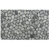 Wenko Siva plastična kupaonska prostirka 50x80 cm Sassi - Cijene