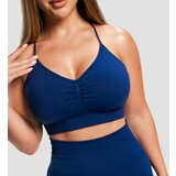 GymBeam Sportski grudnjak Sculpt Seamless Navy | ePonuda.com