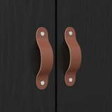  Krevet za pohranu Crni hrast 140x190 cm | shoptok.hr