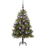  Umjetno Drvo za Božić s Šišarkama Zelena 120 cm | shoptok.hr