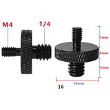 INF Navojni adapter za stojalo 1/4" na M10 - 5 kosov M4, (5000324337) Cene