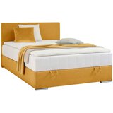 CARRYHOME POSTELJA Z VZMETNICO 140 cm x 200 cm , tekstil barve karija | Shoptok.si