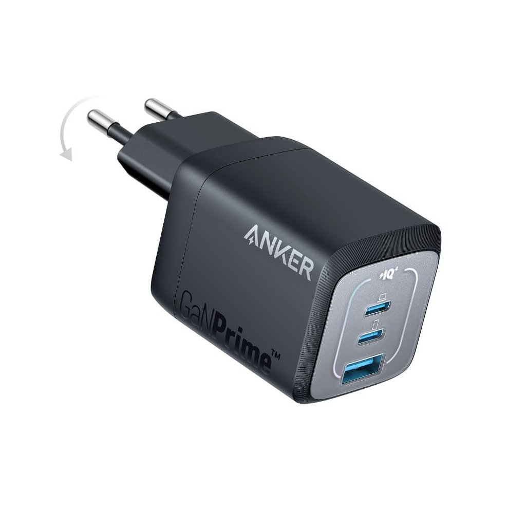 Anker Prime 67W GaN 3-portni punjač, crn Cijene