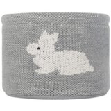Kindsgut sivi pamučni organizator Bunny, ø 16 cm Cijene