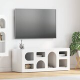 TV ormar Visoki sjaj bijela 100 x 35 x 40 cm Konstruirano drvo | shoptok.hr