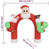 vidaXL Božični napihljiv obok z LED lučkami 320 cm | Shoptok.si