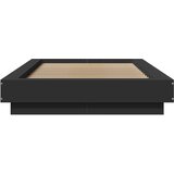  Okvir za krevet crni 100x200 cm konstruirano drvo | shoptok.hr