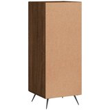  Komoda boja smeđeg hrasta 34,5 x 34 x 90 cm konstruirano drvo | shoptok.hr