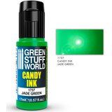 Green Stuff World candy ink jade green 17ml | transparentna zelena boja Slike