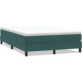  Box Spring krevet bez madracem tamno zeleni 140x220 cm baršun | shoptok.hr