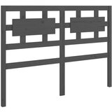  Uzglavlje za krevet sivo 165 5 x 4 x 100 cm od masivne borovine | shoptok.hr