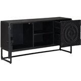 TV ormar s ladicama s policom s pohranom Crna 105 x 30 x 54 cm | Eponuda.ba
