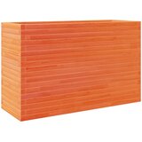  Vrtna sadilica voštano smeđe boje 110x40x68,5 cm od borovine | shoptok.hr