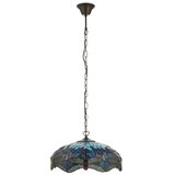 Endon 112195 - Luster na lancu Tiffany DRAGONFLY 1xE27/60W/230V, prečnik 41 cm | Eponuda.com