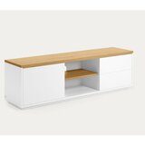 Kave Home Bijela TV komoda u dekoru hrasta 150x44x36 cm Abilen – | shoptok.hr