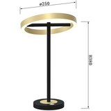 Wofi 8016-104 - LED dodirna prigušiva lampa BREST LED/10,5W/230V crna/zlatna | Eponuda.com