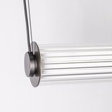 Zuma line 1236 - LED luster sa prigušiva na sajli COMO LED/39W/230V 2700-6500K crna + daljinski upravljač | Eponuda.com