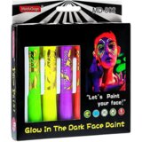  Neonski set flomastera za oslikavanje lica - 6 kom | shoptok.hr