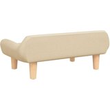 vidaXL Otroški kavč krem 70x40x24 cm blago | Shoptok.si
