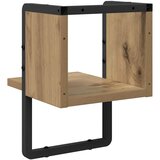  Polica na zidu s policom Umjetnička hrastovina 20 x 25 x 30 cm | shoptok.hr