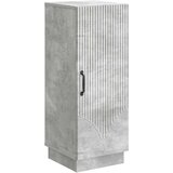  Strani šal Betonsko siva 33 x 34,5 x 87 cm Inženirski les, (5000217886) | Shoptok.si