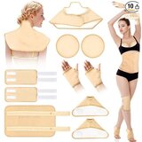 INF Castor Oil Pack Nastavljiv Pas (Komplet 10 Gumbov) - Večkratna Uporaba Organski Bombaž, (5000078309) | Shoptok.si
