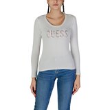 Guess Majice z dolgimi rokavi LS CN PYTHON LOGO W5RI66 I3Z14 Bela cene