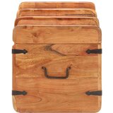  Škrinja za pohranu 90 x 40 x 40 cm od masivnog bagremovog drva | shoptok.hr