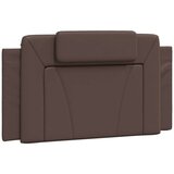  Okvir za krevet s uzglavljem smeđi 100x200 cm od umjetne kože | shoptok.hr