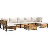  8-dijelna set vrtnih sofa s jastucima masivno bagremovo drvo | shoptok.hr