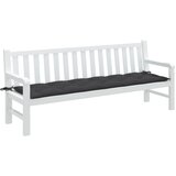  Jastuk za vrtnu klupu prošarano antracit 200x50x7 cm tkanine | Eponuda.com
