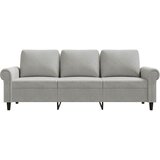  Trosjed svjetlosivi 180 cm baršunasti | shoptok.hr