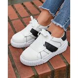 Resti Black and white women's sports shoes with rubber inserts Inika - Footwear | Shoptok.si