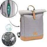 Fillikid torba/ruksak za mamu Rolltop Berlin, stone grey | shoptok.hr