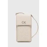 Calvin Klein Ovitek za telefon bež barva