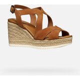 Geox Brown women's sandals Ponza - Women's | shoptok.hr