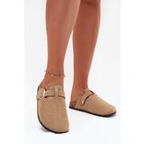Big Star Women Clogs On Cork Platform With Golden Buckle | shoptok.hr