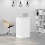  Recepcijski stol Bijeli 55x50x103,5 cm Inženirsko drvo | Eponuda.com