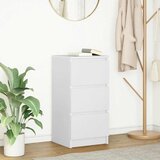 vidaXL Komoda bijela 37,5x35x76 cm od konstruiranog drva | shoptok.hr