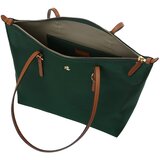 Polo Ralph Lauren Nakupovalna torba 'KEATON' konjak / temno zelena | Shoptok.si