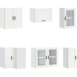 vidaXL 11-dijelni set kuhinjskih ormarića "Porto" bijelo izrađeno drvo | shoptok.hr