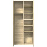  Visoka komoda hrasta sonome 80x35x180 cm od konstruiranog drva | shoptok.hr