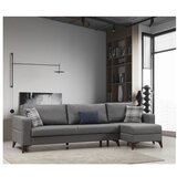 Atelier Del Sofa kristal 3+Corner - Dark Grey Dark Grey Corner Sofa-Bed | Eponuda.com