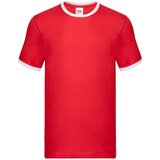 Fruit Of The Loom Men's red t-shirt Ringer | Shoptok.si