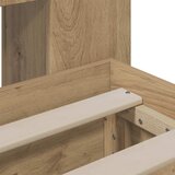  Krevetna konstrukcija s pohranom i uzglavljem Hrast artisan | shoptok.hr